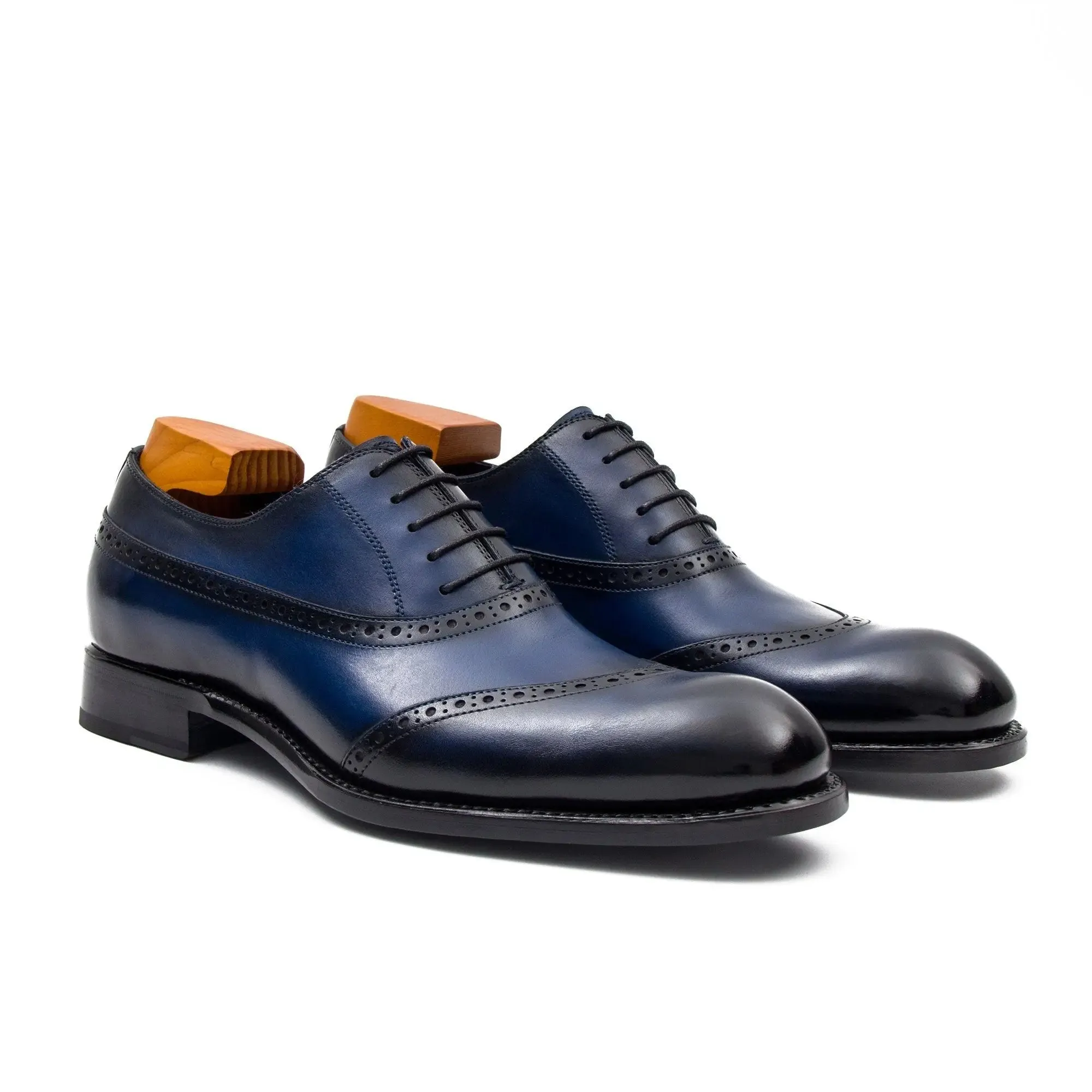 Goodyear blue oxford dress shoes