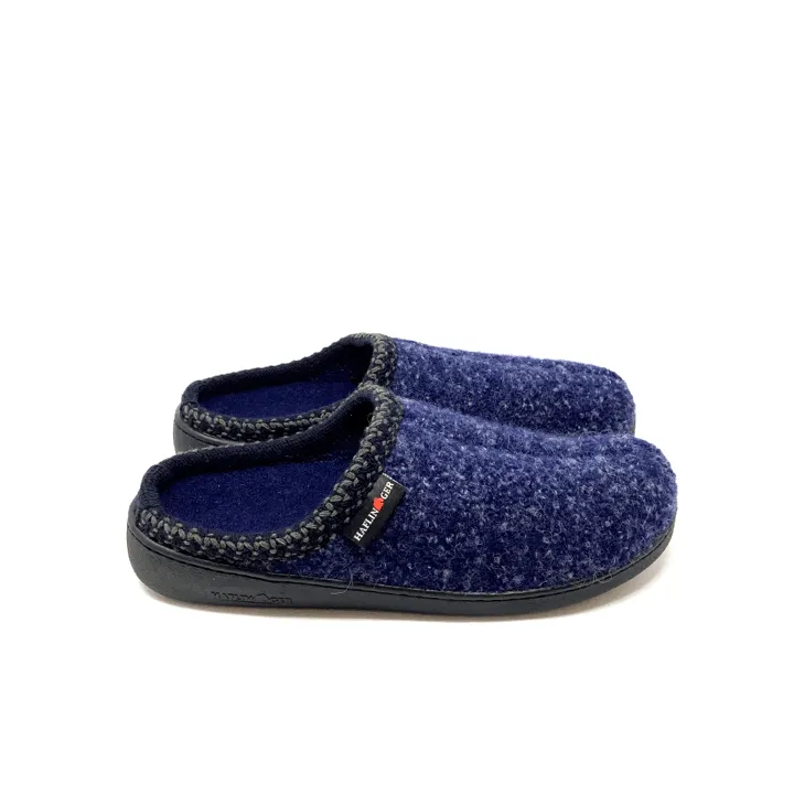 Haflinger AT Slipper Navy (Women's & Men's)