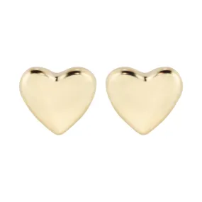 Harly Tiny Heart Stud Earring Gold