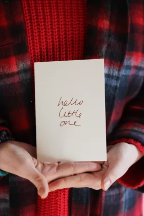 Hello Little One Card