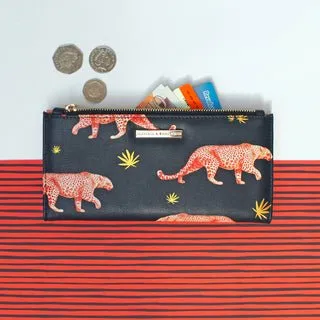 Heritage And Harlequin Leopard Wallet