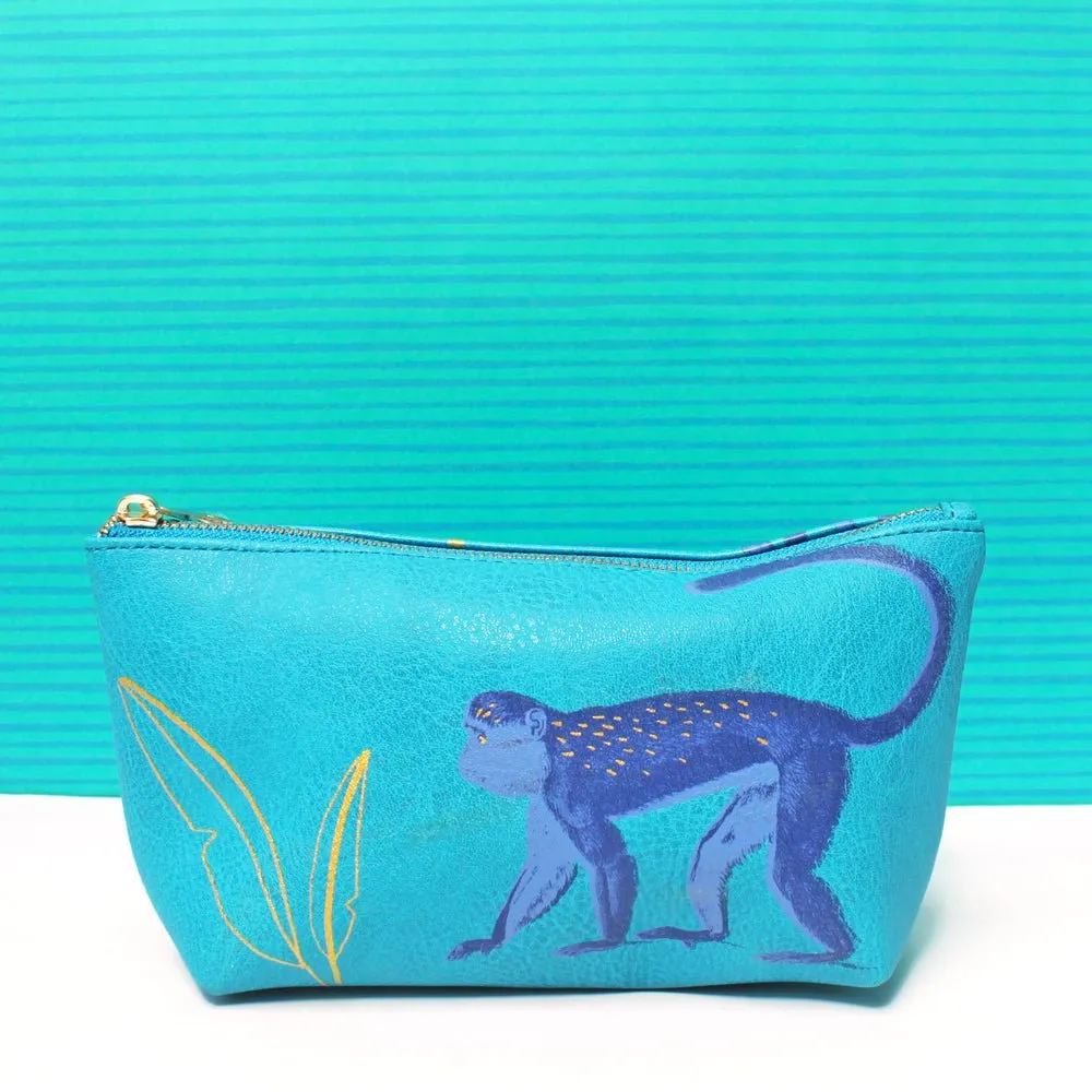 Heritage And Harlequin Monkey Make Up Bag