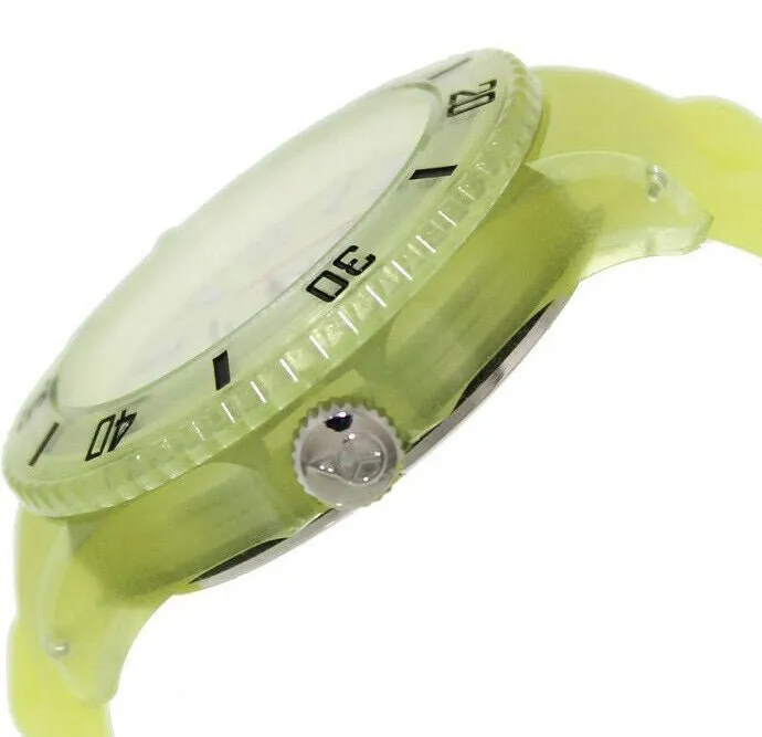 Ice-Watch Ice-Glow Polyamide & Silicon Womens Yellow Watch GL.GY.S.S.11