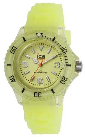 Ice-Watch Ice-Glow Polyamide & Silicon Womens Yellow Watch GL.GY.S.S.11