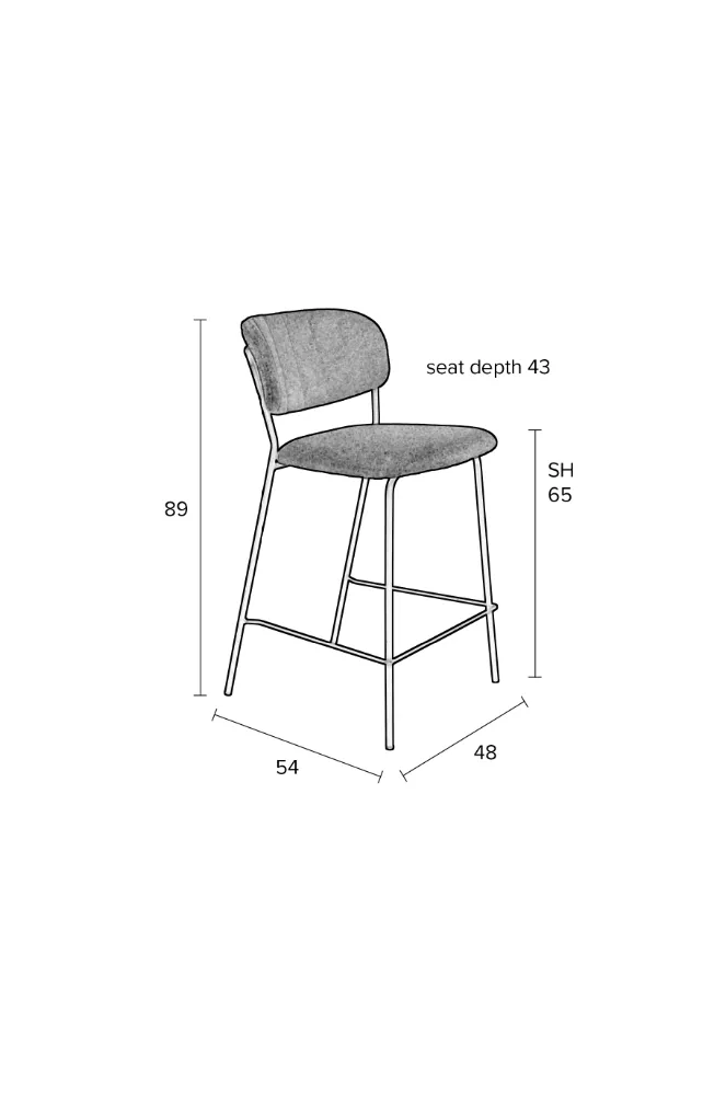 Jolien Counter Stool