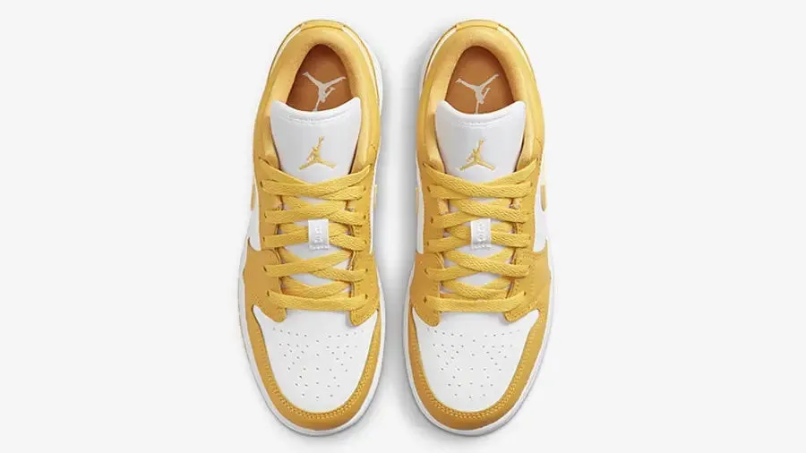 JORDAN 1 LOW WHITE POLLEN (GS)