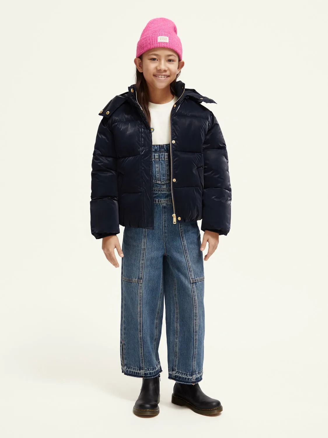 Kids - Shiny puffer jacket