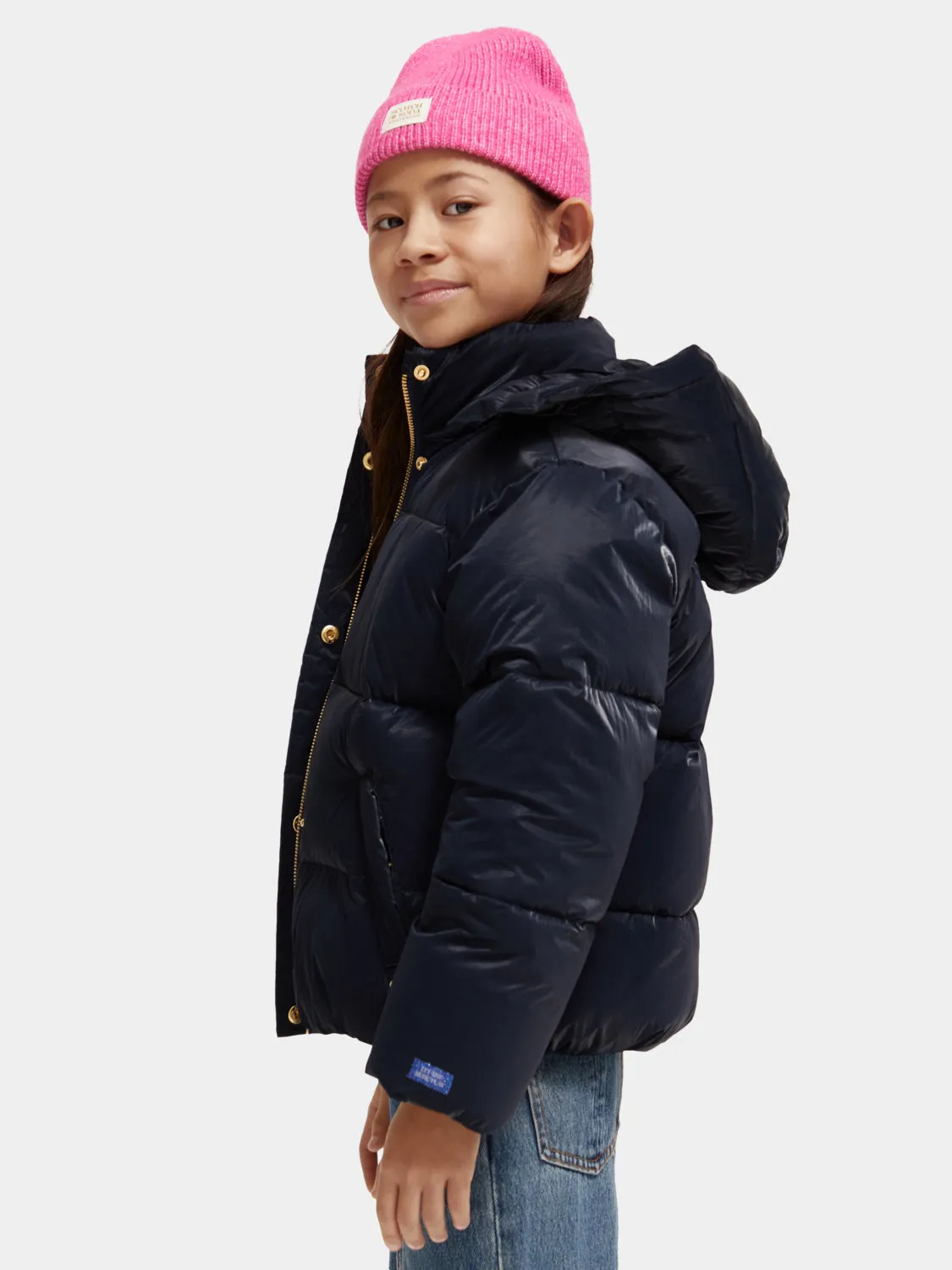 Kids - Shiny puffer jacket