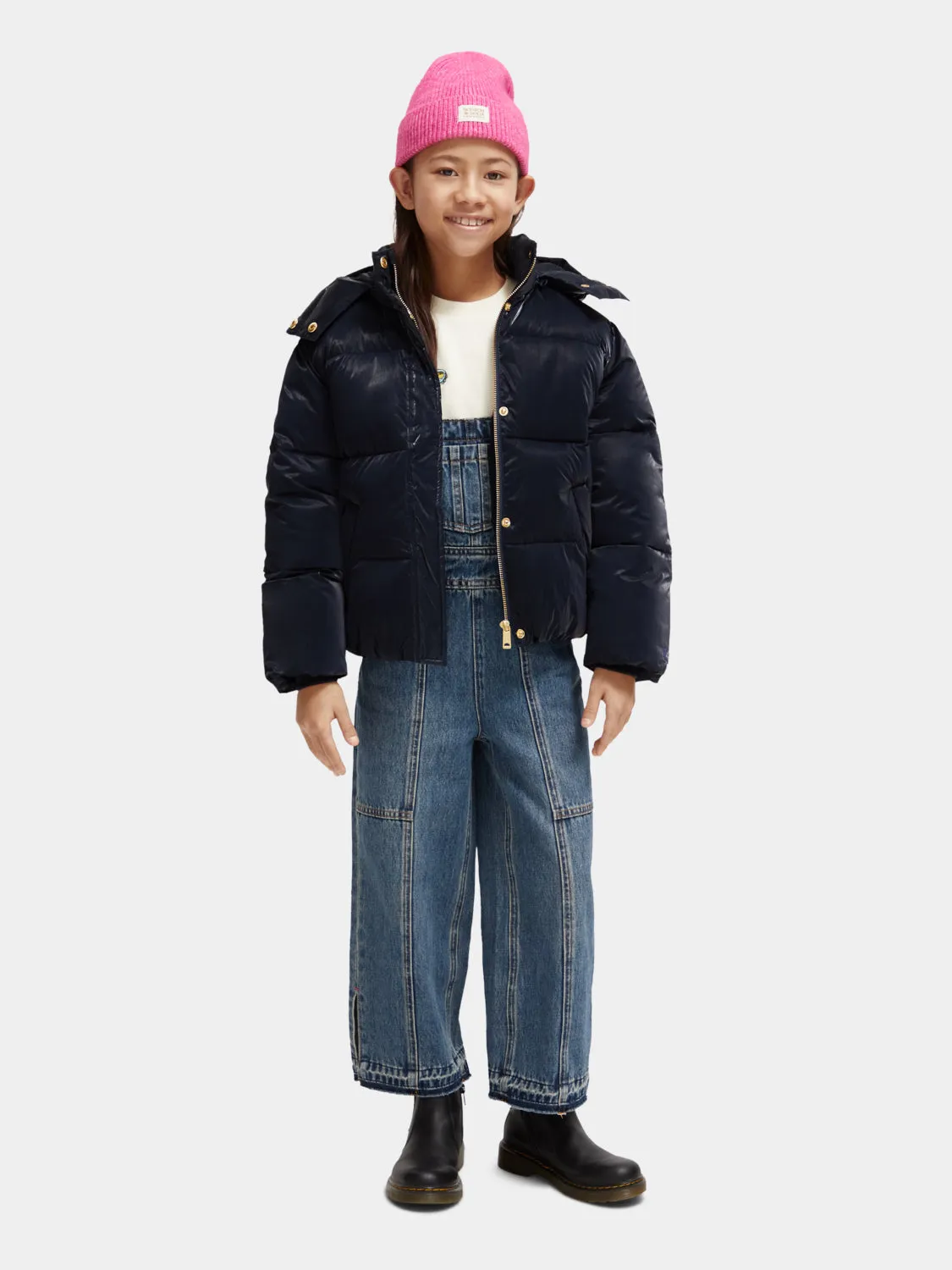 Kids - Shiny puffer jacket