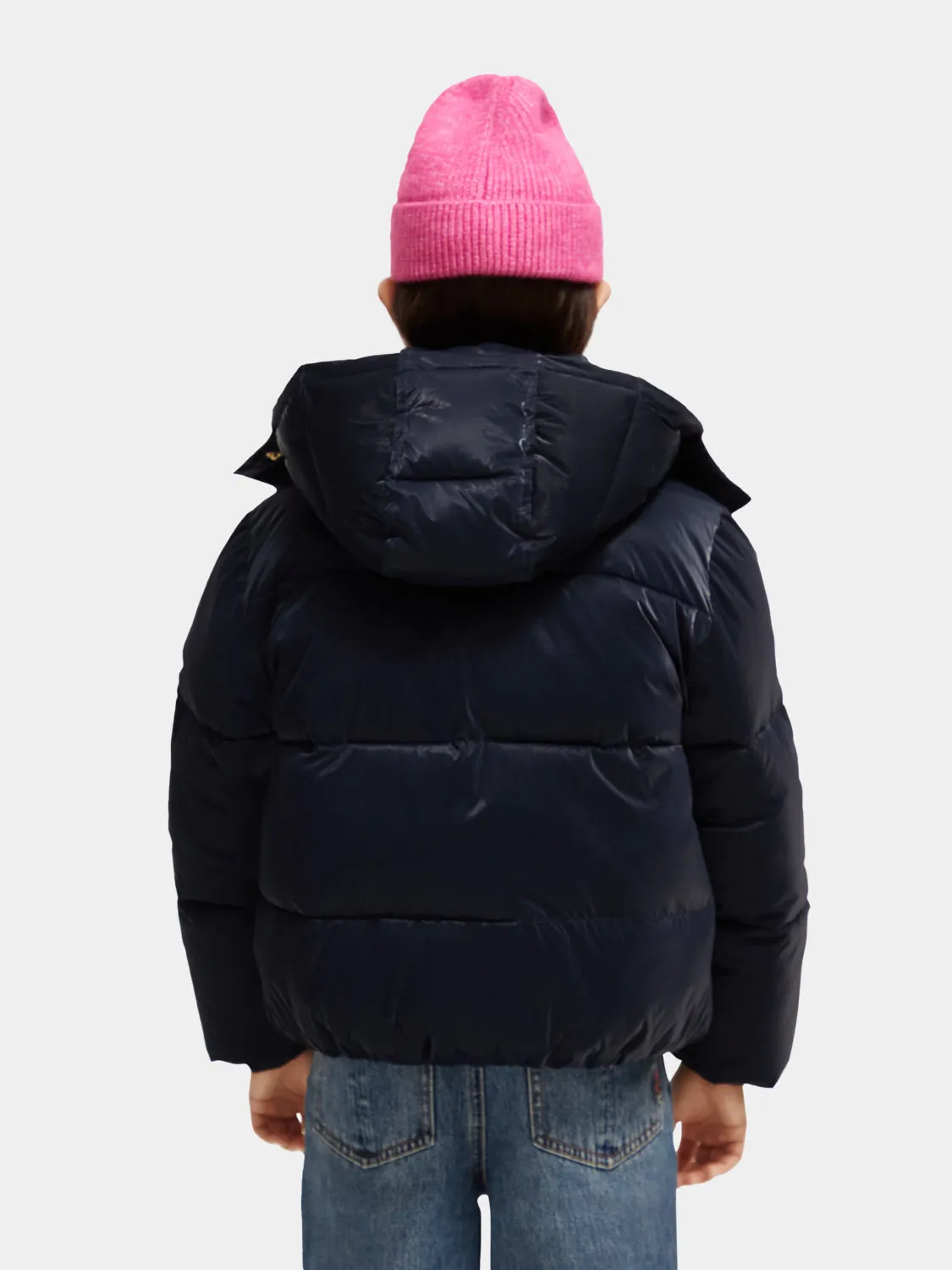 Kids - Shiny puffer jacket