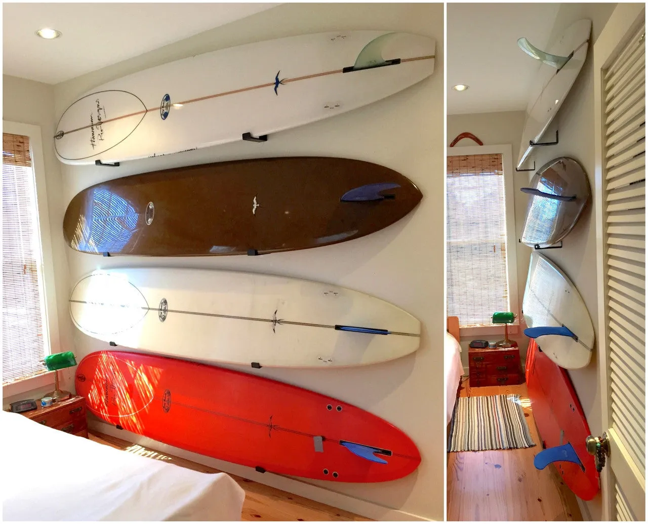 Kirra Minimalist Surfboard Display Rack | Holds 30 lbs