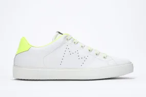 LC06 | Neon Yellow & White - Low Top - Women