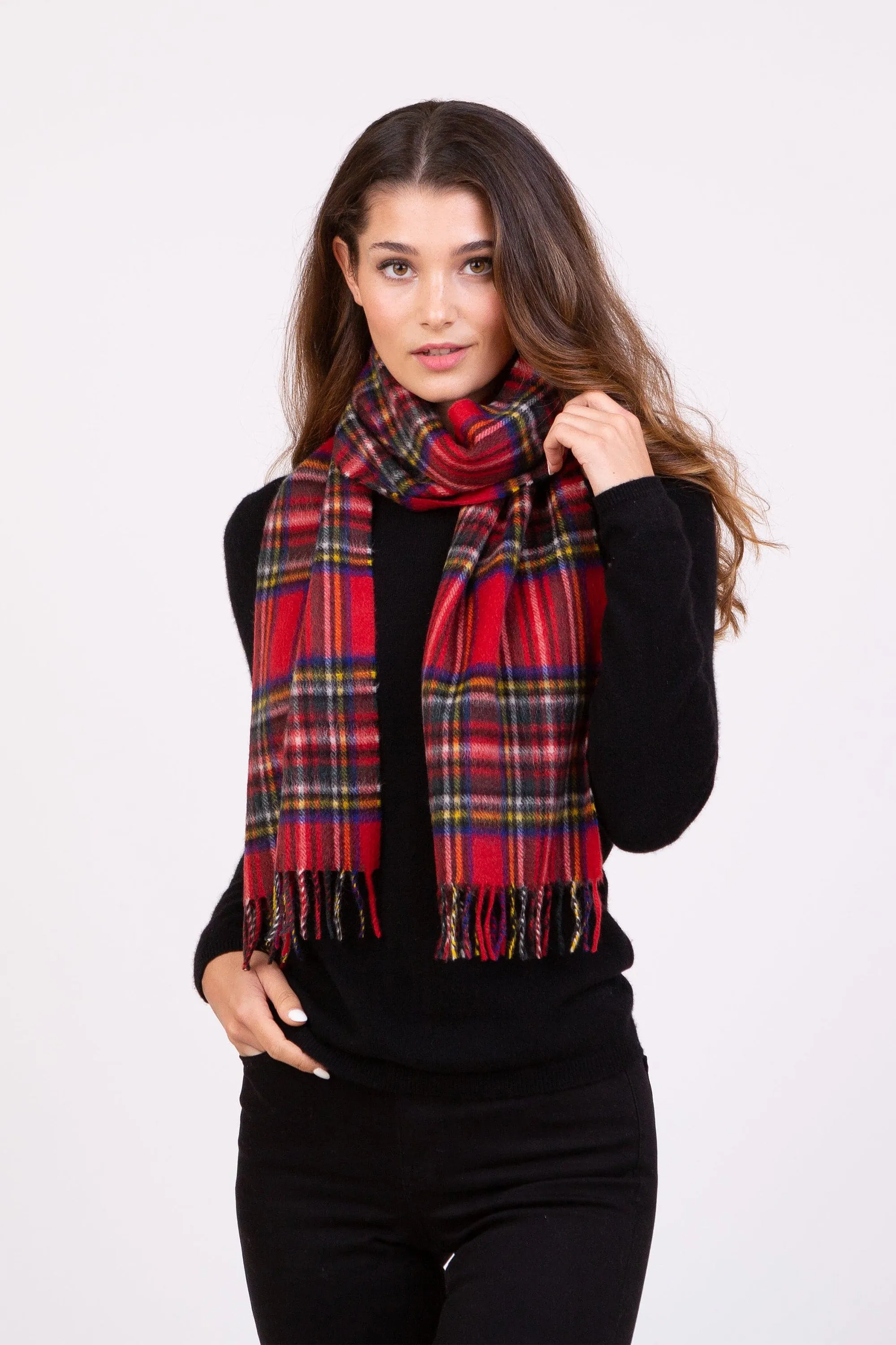 Made in Scotland Cashmere Scarf - Royal Stewart