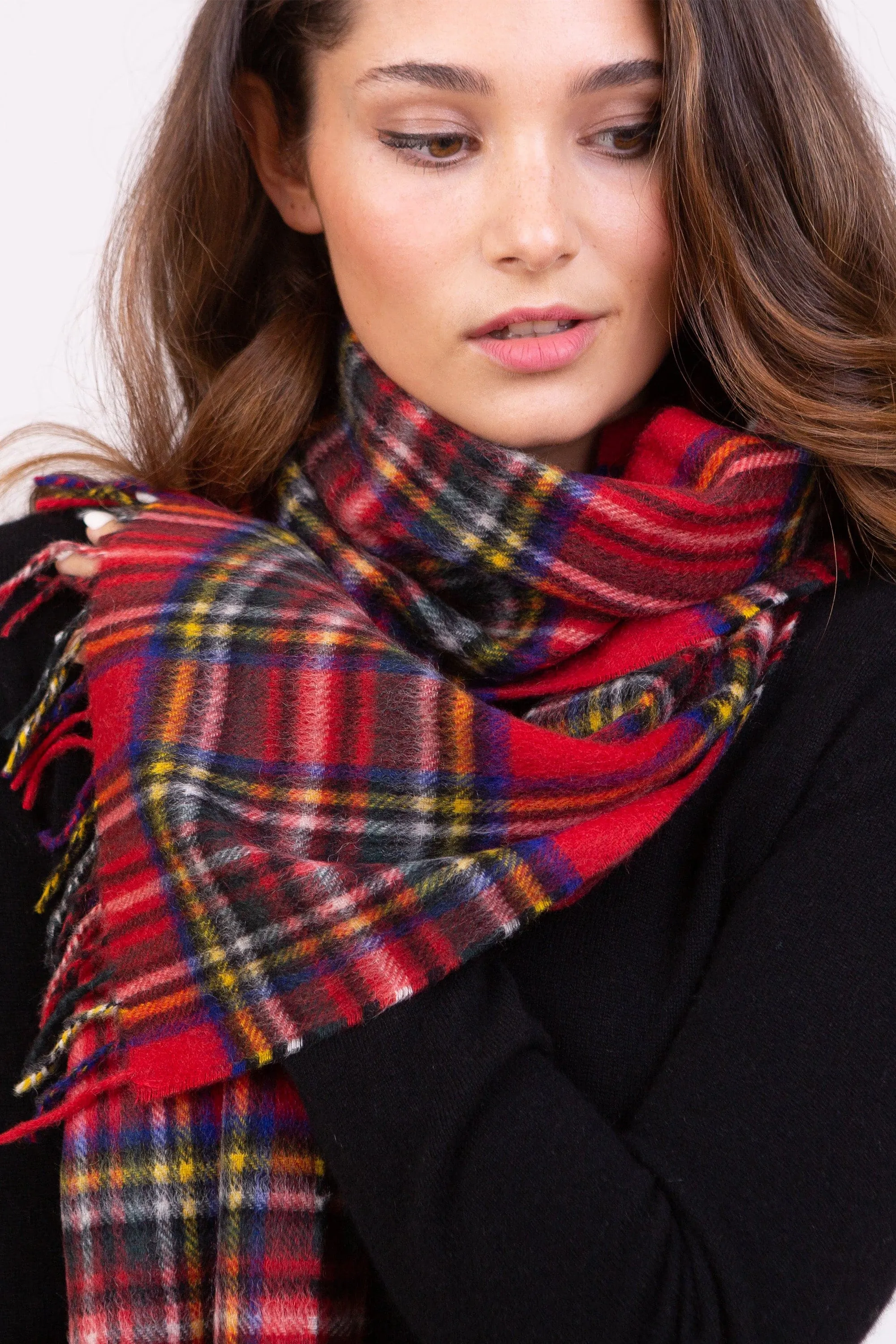 Made in Scotland Cashmere Scarf - Royal Stewart