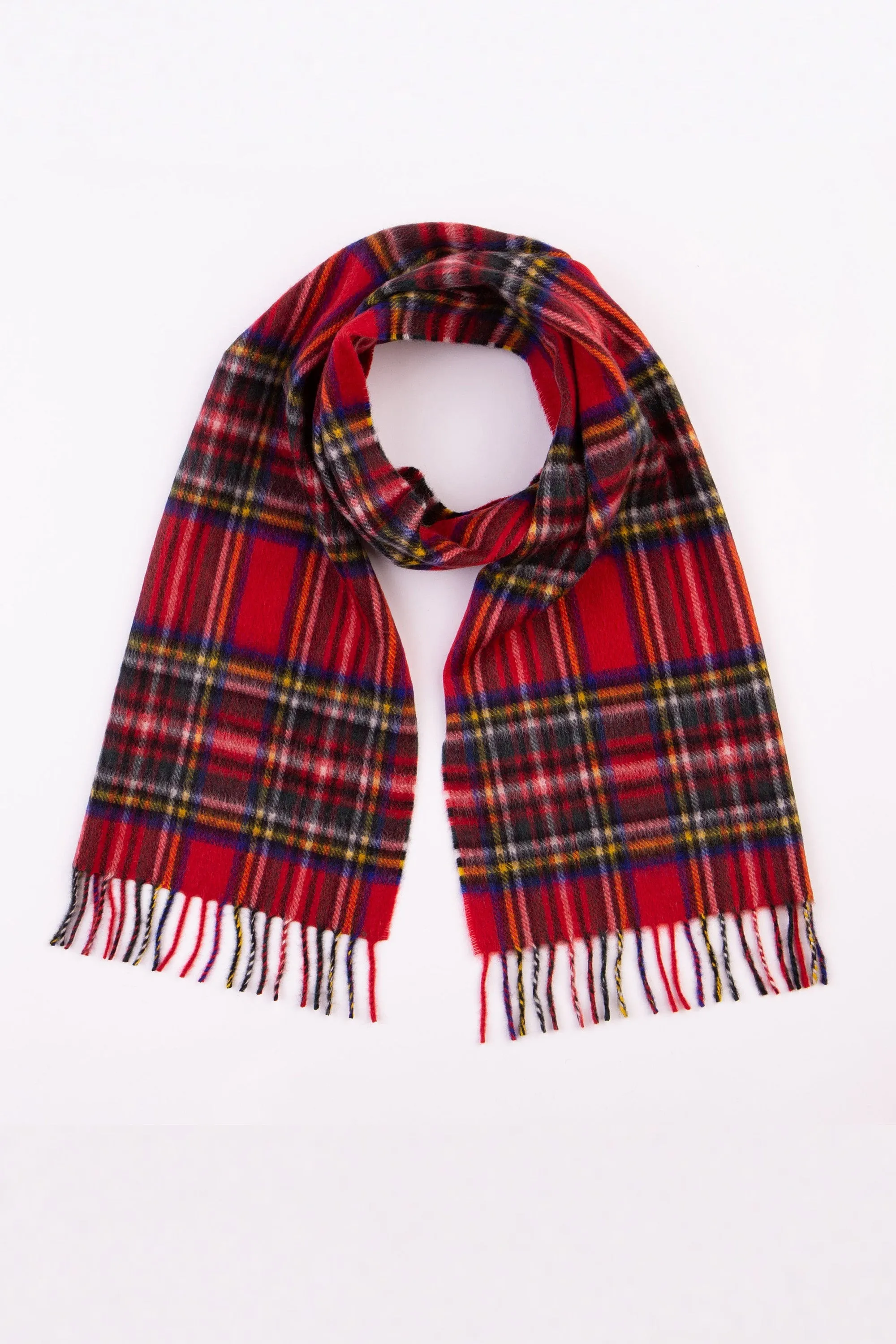 Made in Scotland Cashmere Scarf - Royal Stewart