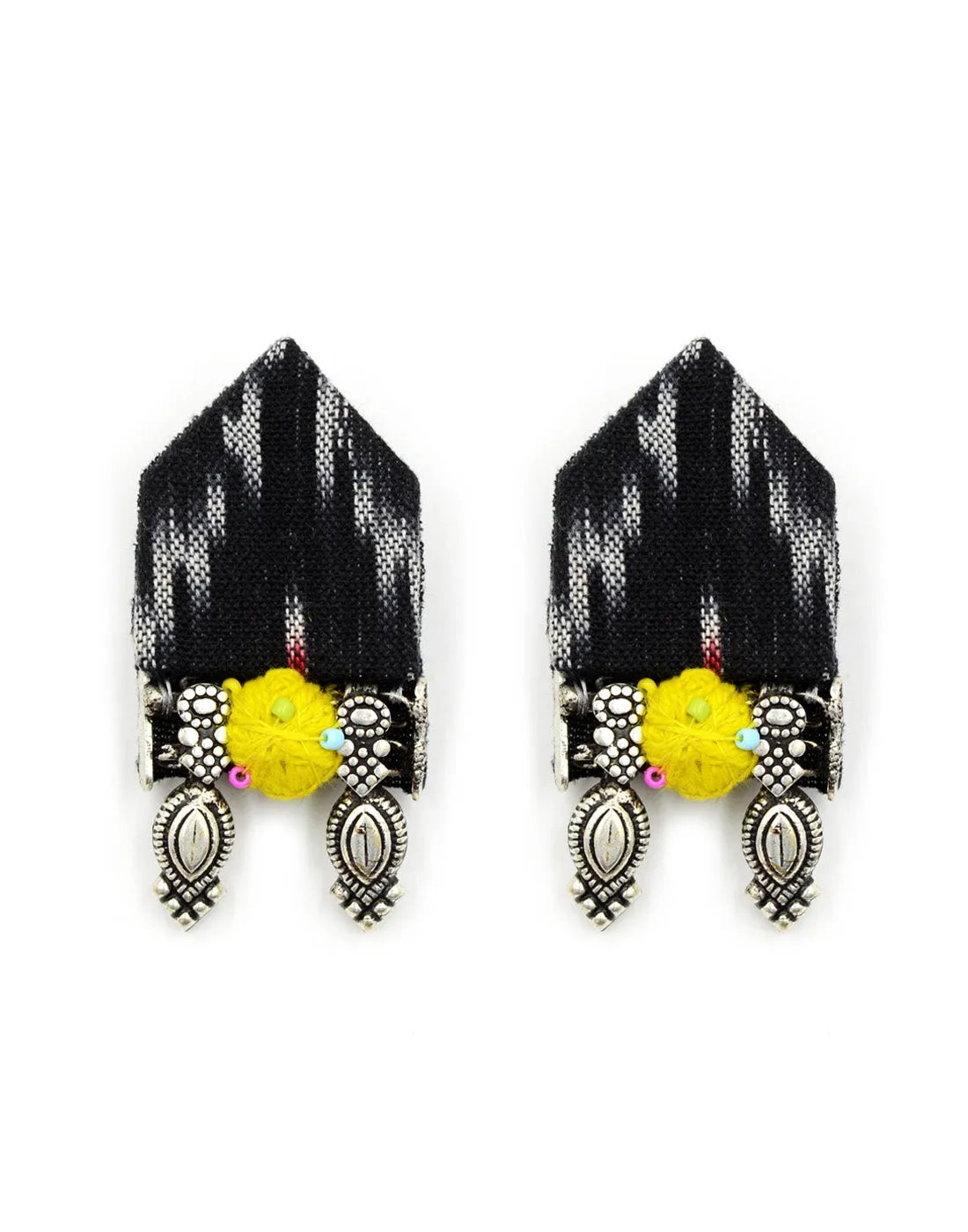 Meher Antique Ikat Earrings