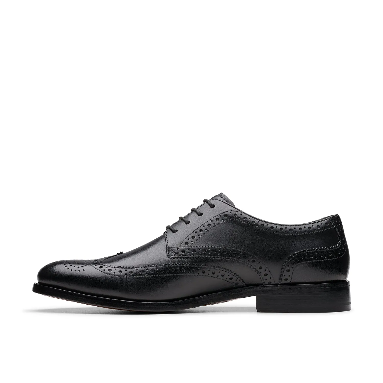 Mens - Craft James Tip Black Leather