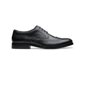 Mens - Craft James Tip Black Leather