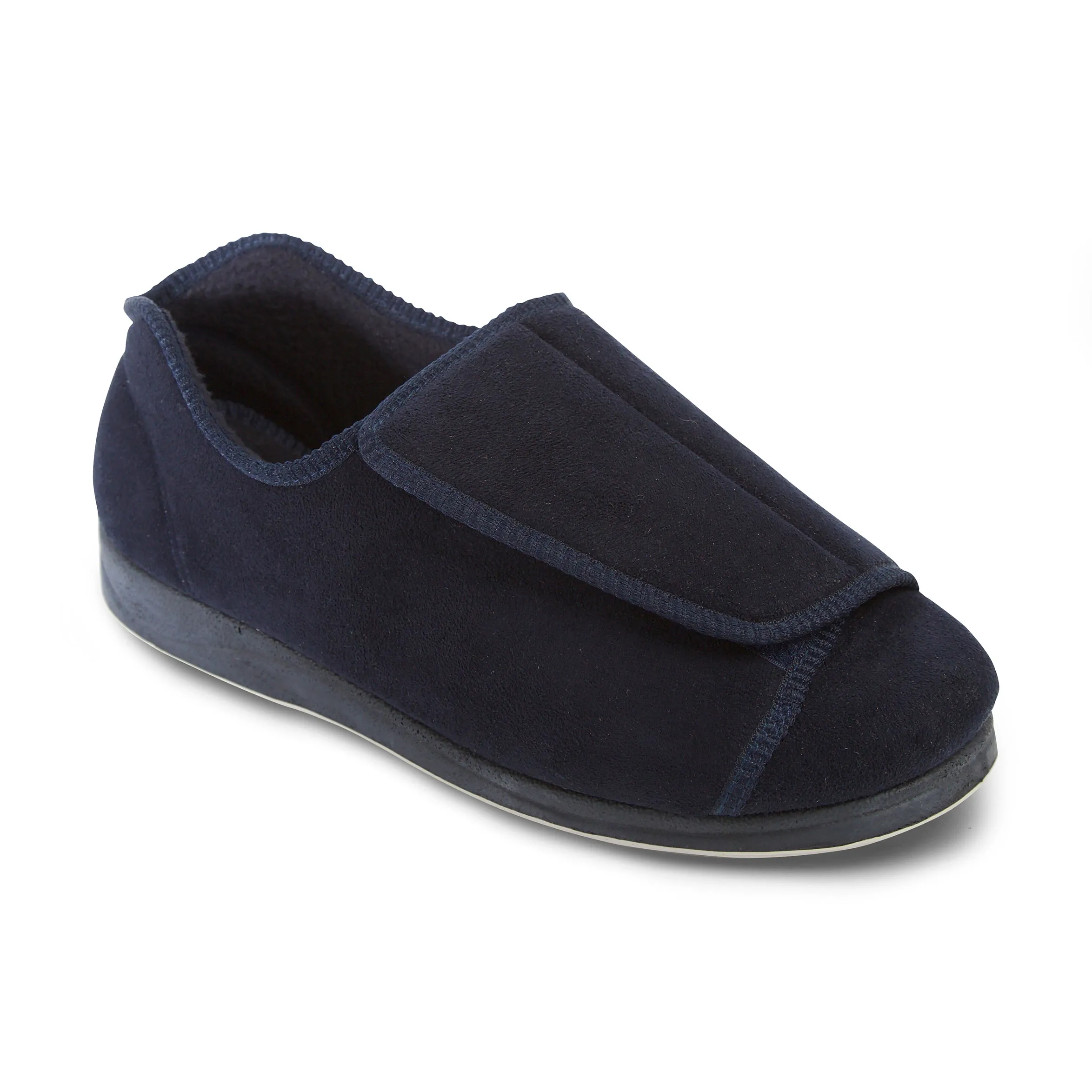 Mens Wide Fit Padders Peter Slippers