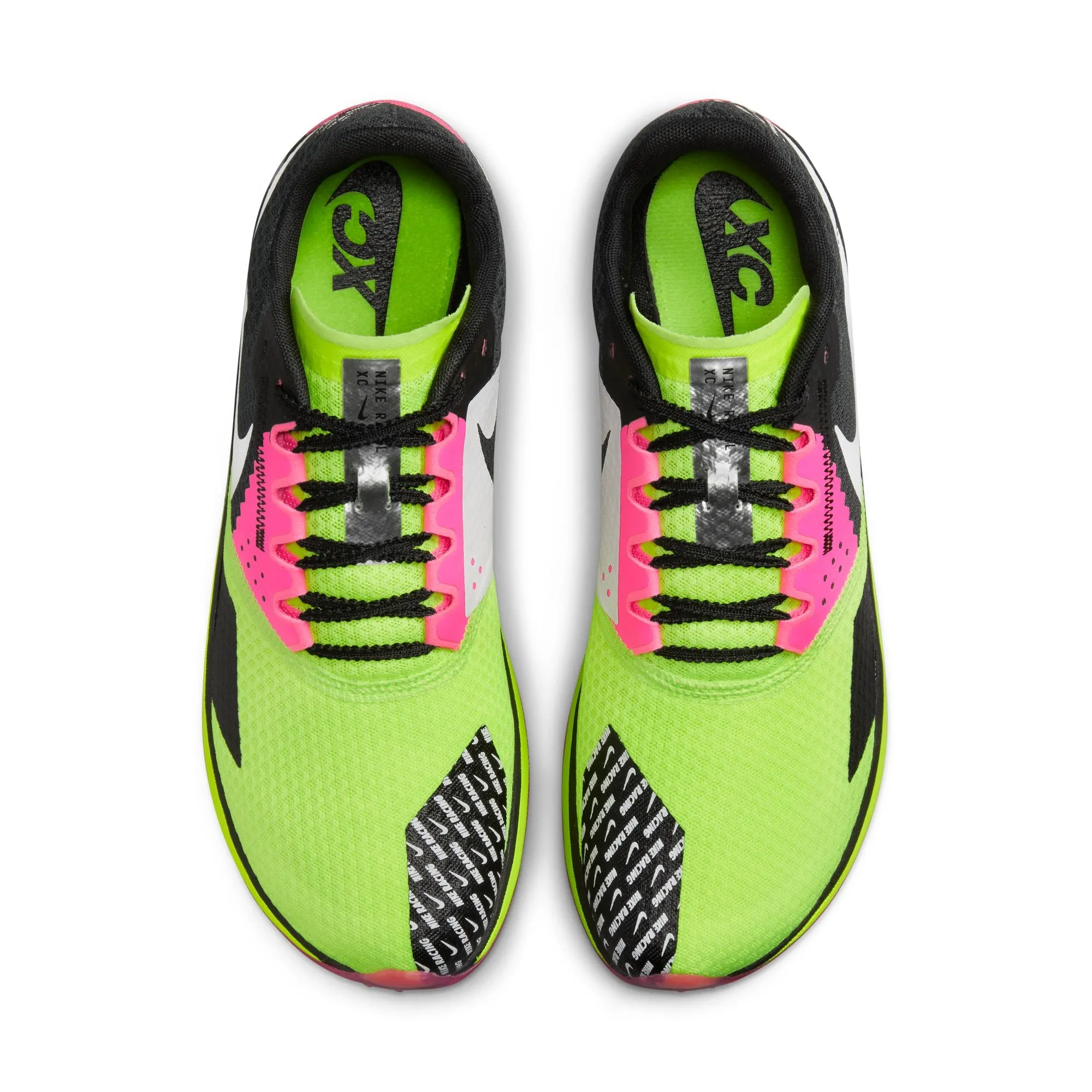 Nike Zoom Rival XC Running Spikes Volt / White / Black / Hyper Pink