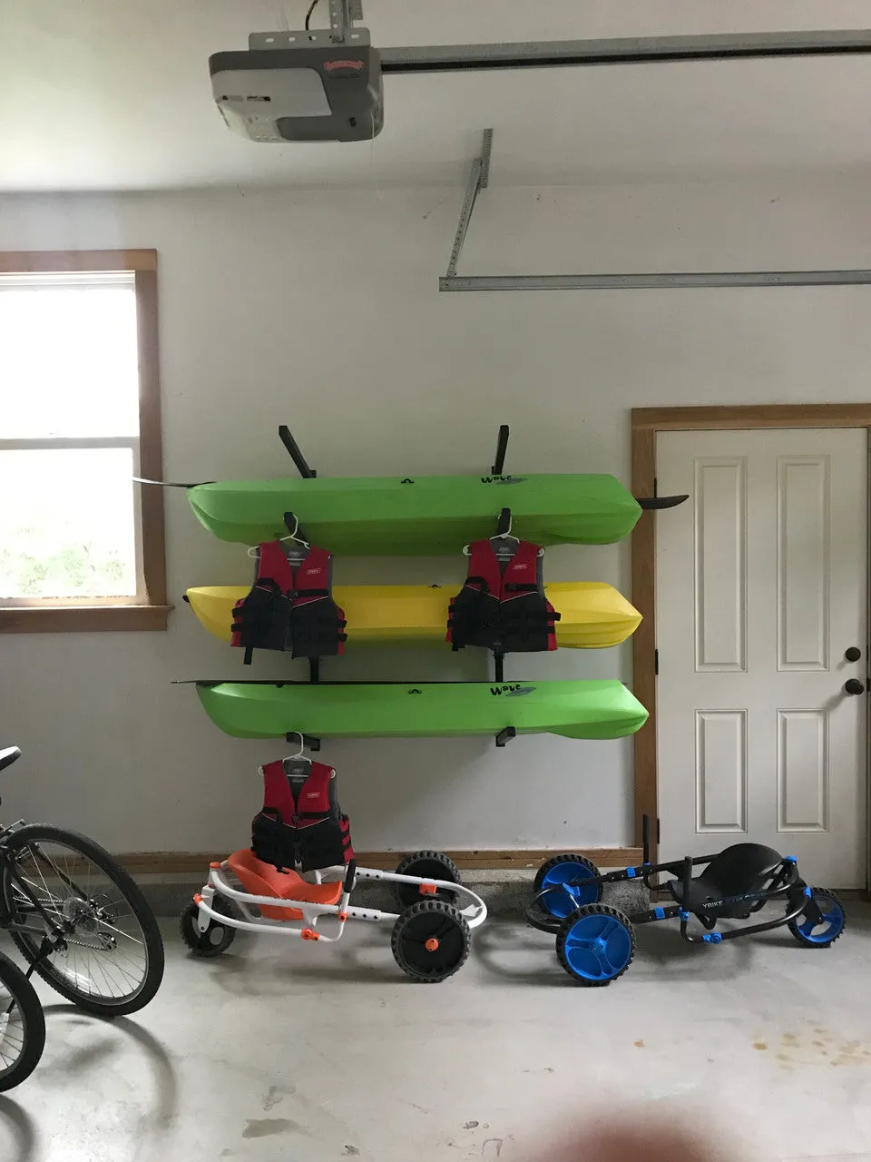 OUTLET | Champlain Kayak Storage | Indoor Adjustable Rack | 4 Levels