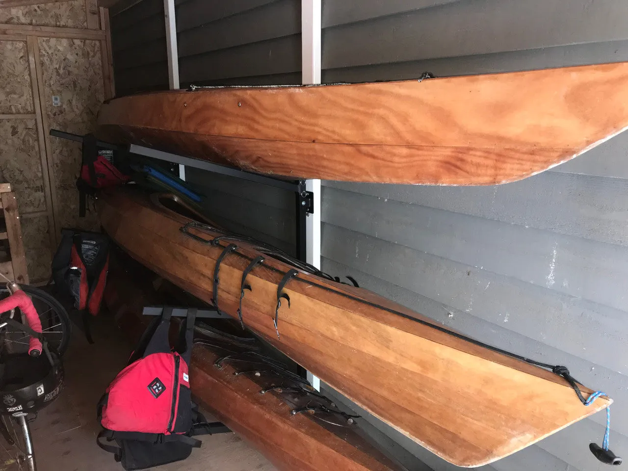 OUTLET | Champlain Kayak Storage | Indoor Adjustable Rack | 4 Levels