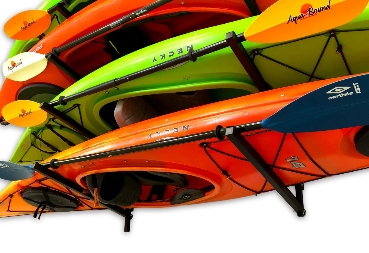 OUTLET | Champlain Kayak Storage | Indoor Adjustable Rack | 4 Levels