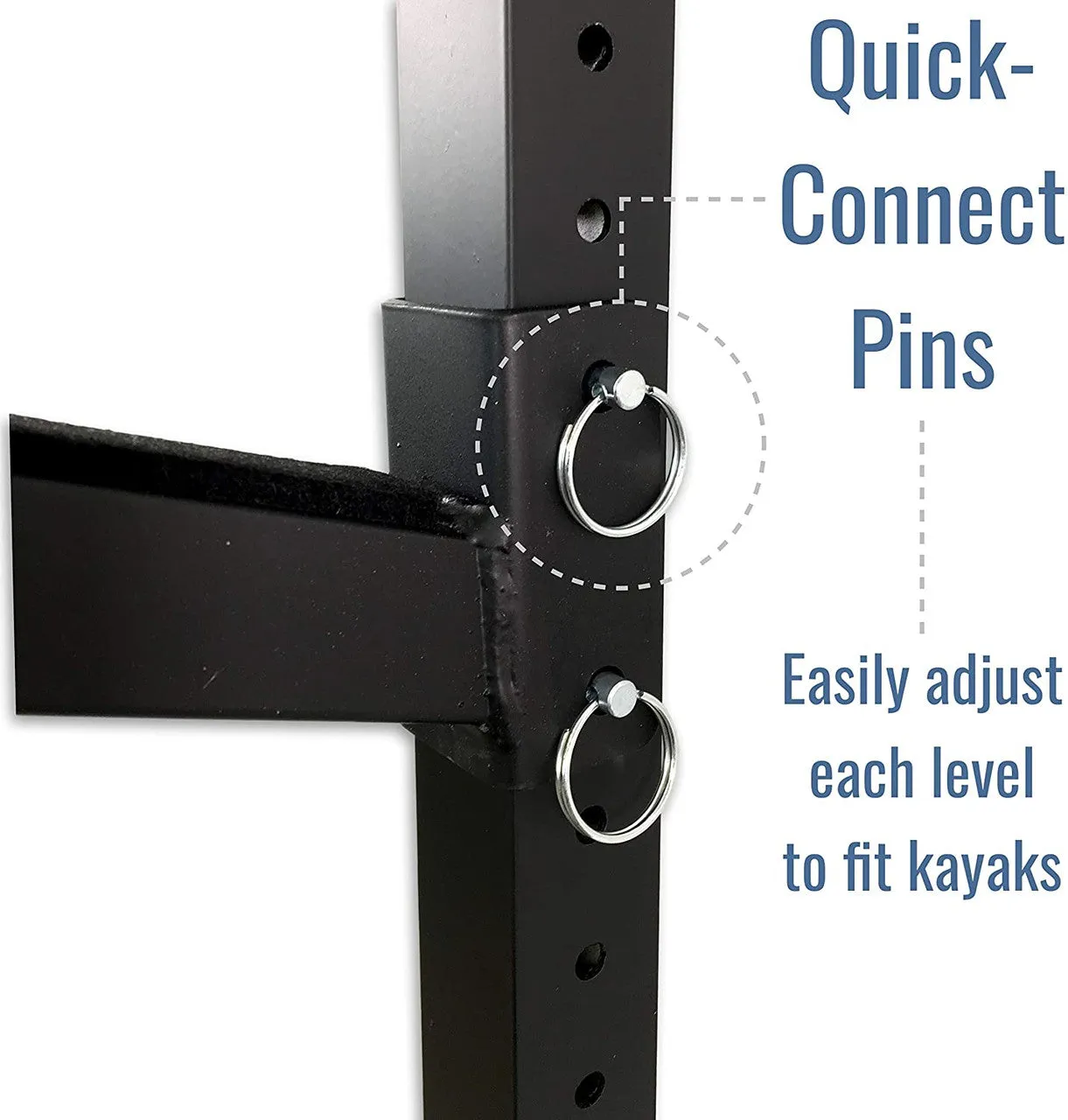 OUTLET | Champlain Kayak Storage | Indoor Adjustable Rack | 4 Levels