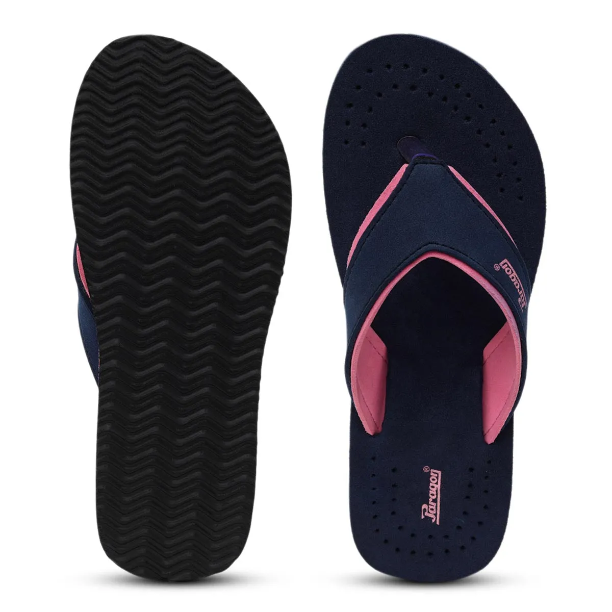 Paragon K3300L Women Stylish Lightweight Flipflops | Comfortable with Anti skid soles | Casual & Trendy Slippers | Indoor & Outdoor