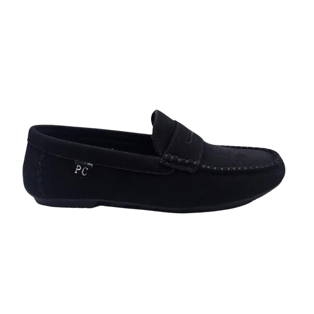 PC Crouch Mens Black Suede