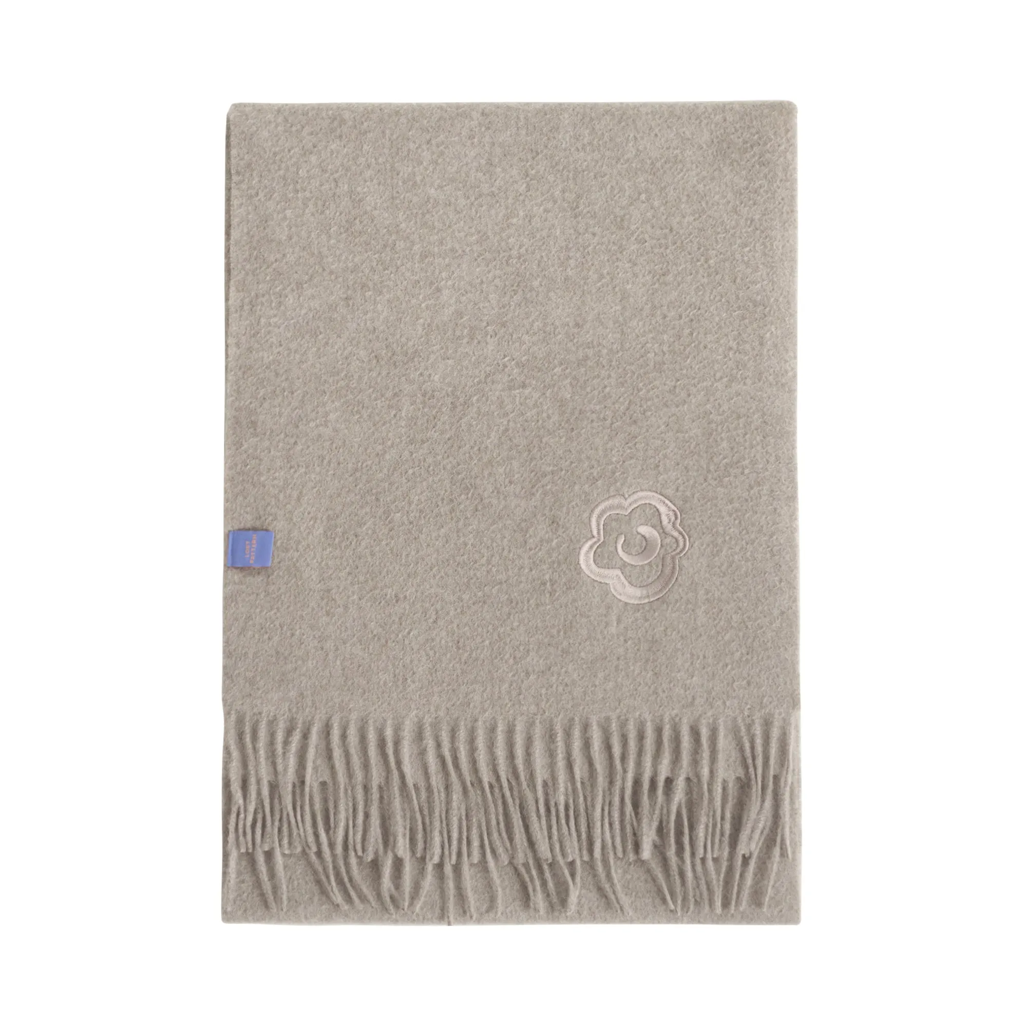 "Lost in Warmth" Classic Cashmere Scarf - Raw Cashmere