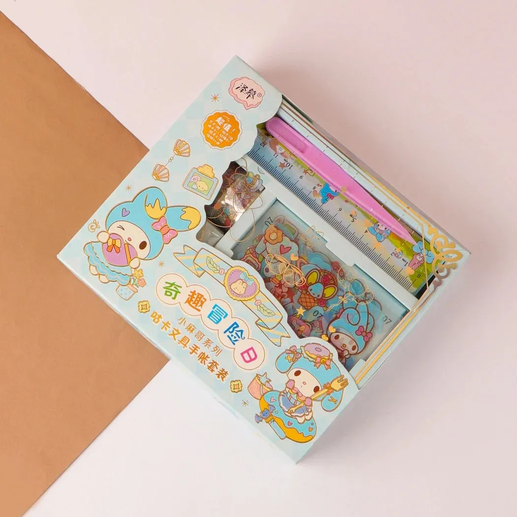 Sanrio Guka Stationery Sticker DIY Set Box