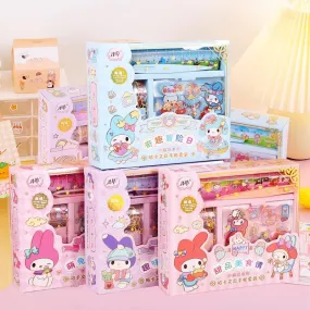 Sanrio Guka Stationery Sticker DIY Set Box