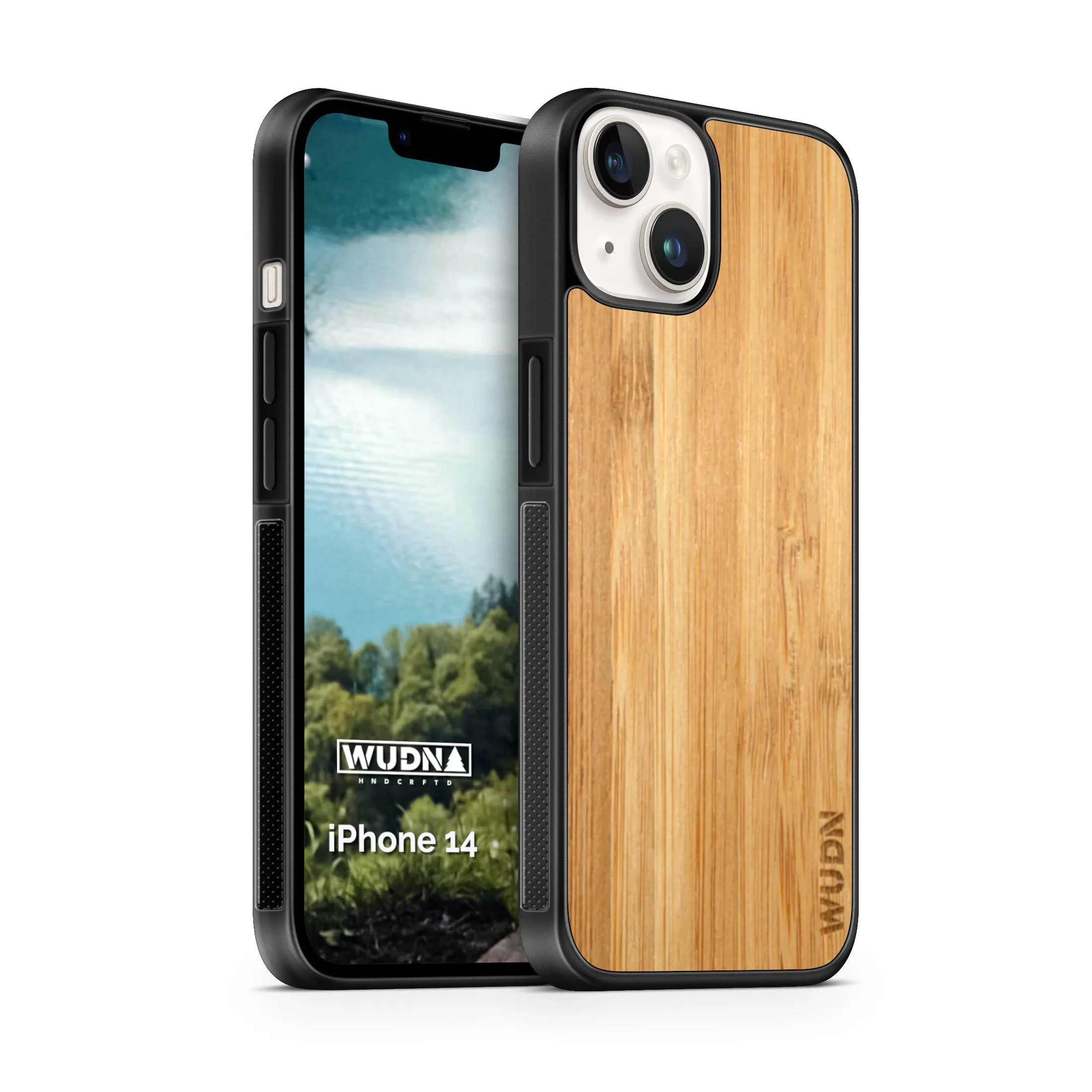 Slim Wooden iPhone Case (Carmalized Bamboo)