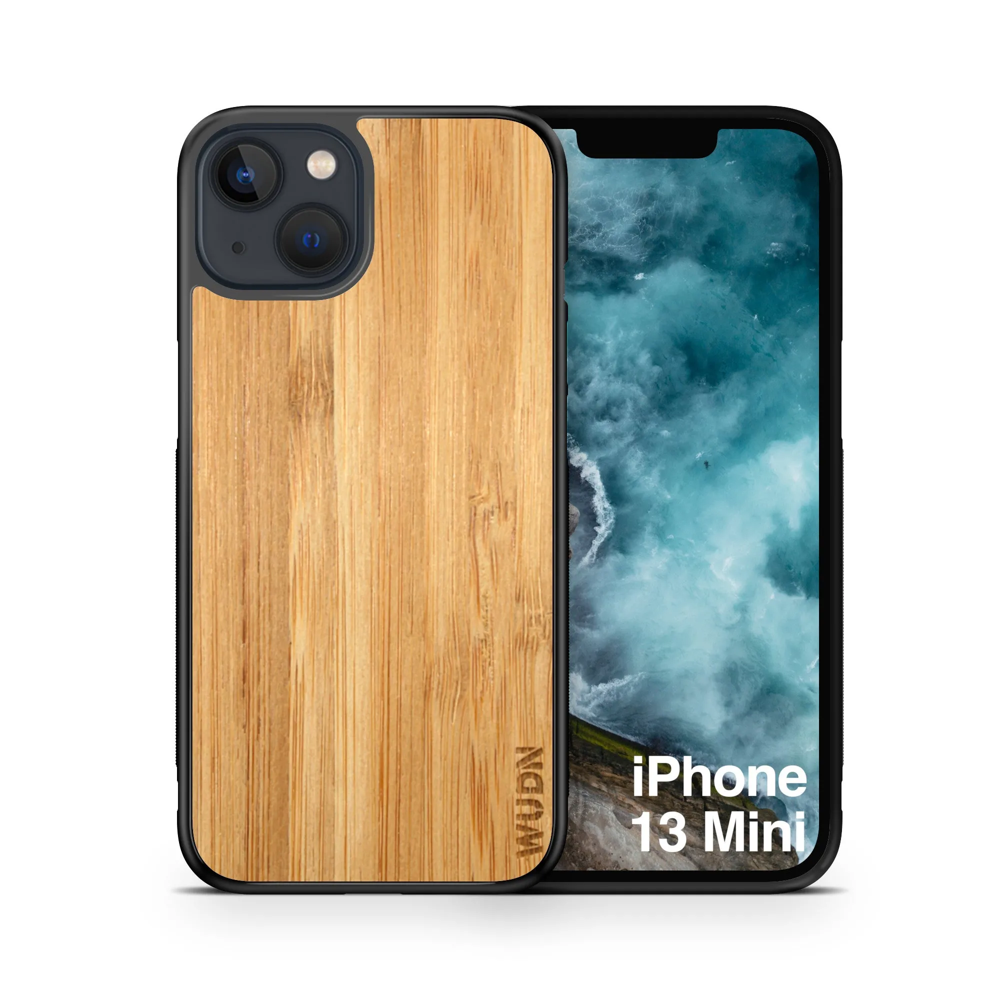 Slim Wooden iPhone Case (Carmalized Bamboo)