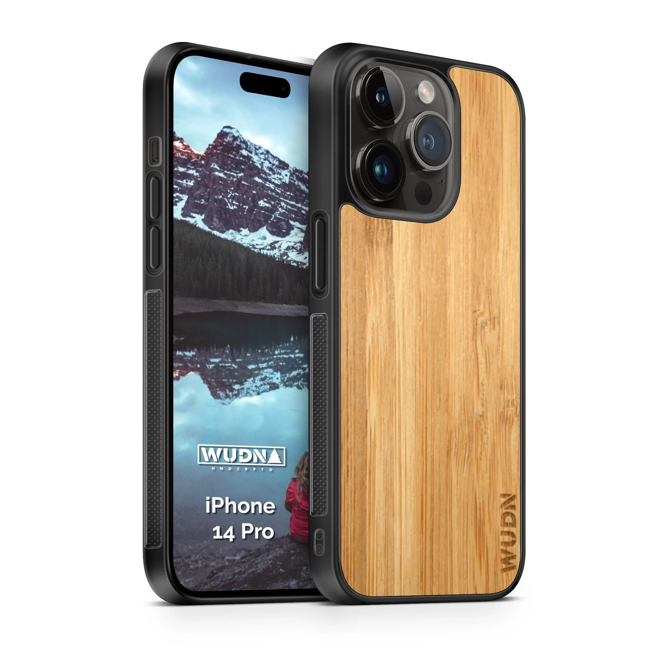 Slim Wooden iPhone Case (Carmalized Bamboo)