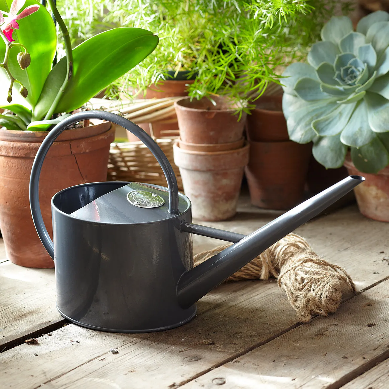 Sophie Conran Greenhouse & Indoor Watering Can - Grey