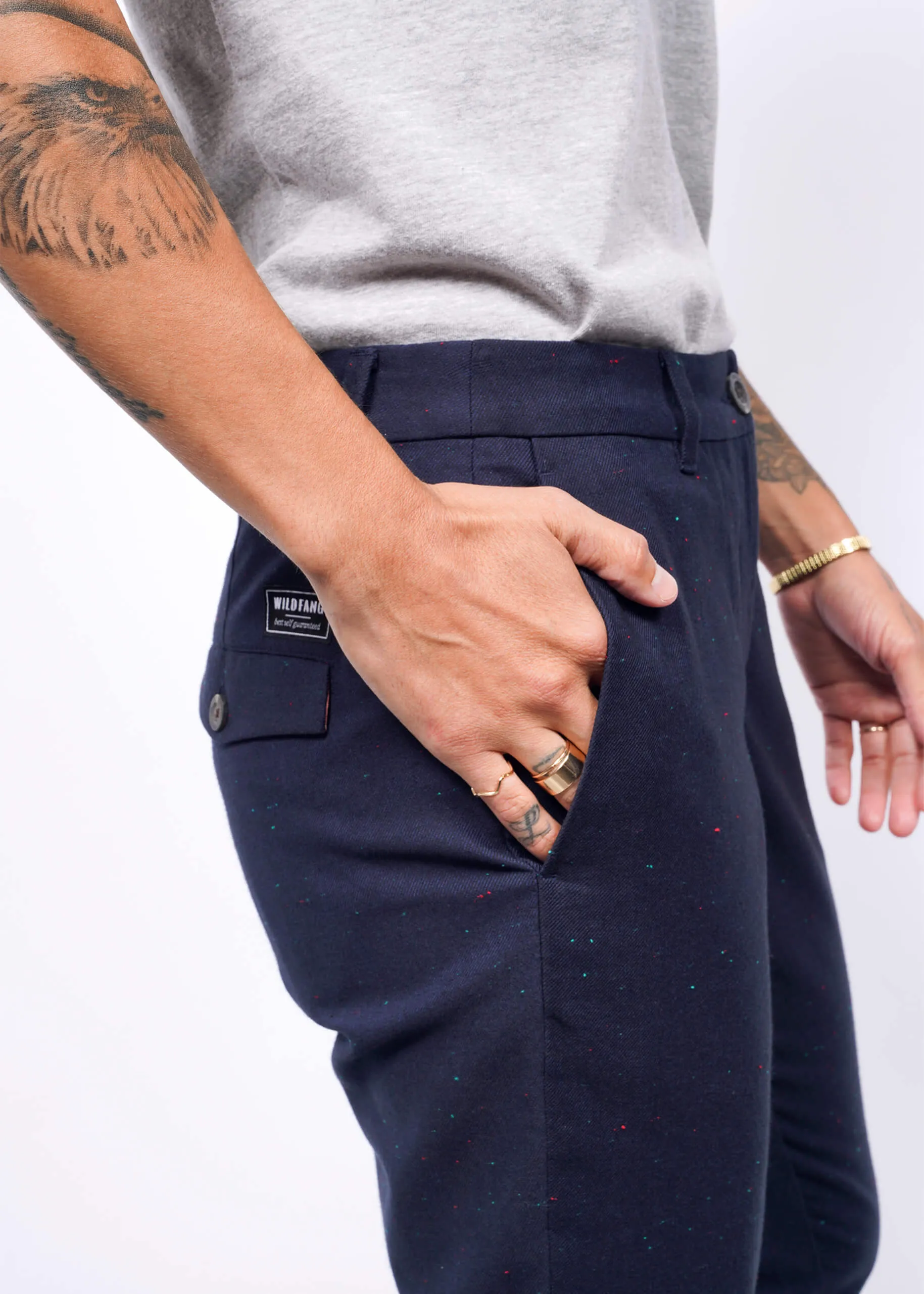 The Essential Oxford Fleck Trouser