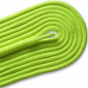 Thick Round Athletic Laces - Neon Yellow (2 Pair Pack) Shoelaces