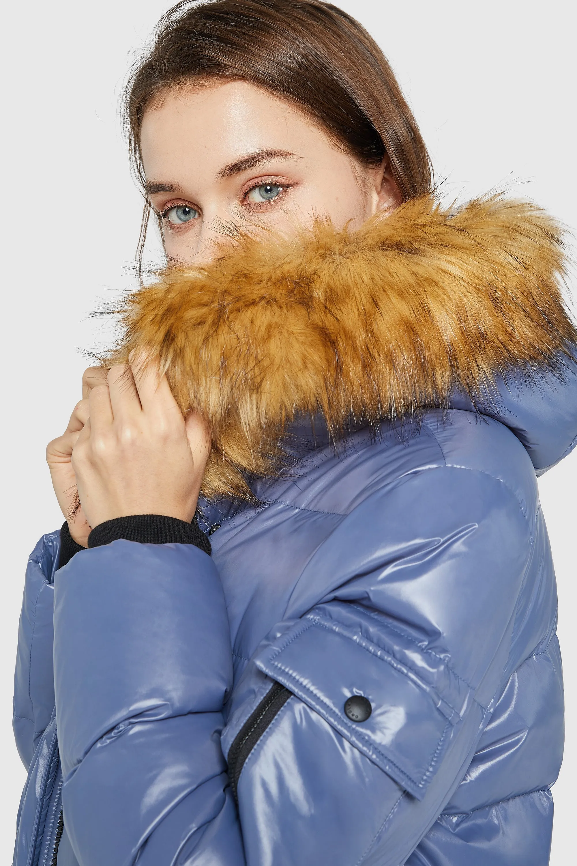 Thickened Winter Shiny Puffer Jacket