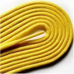 Thin Round Fashion Dress 1/8 Laces - Gold (2 Pair Pack) Shoelaces