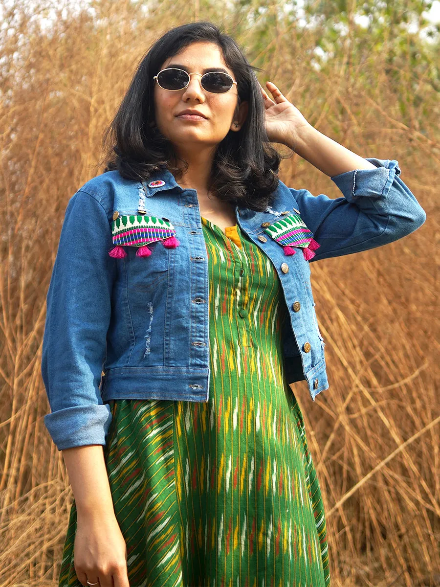 Too Sassy For You Sasswati Denim Jacket (Full Sleeves)