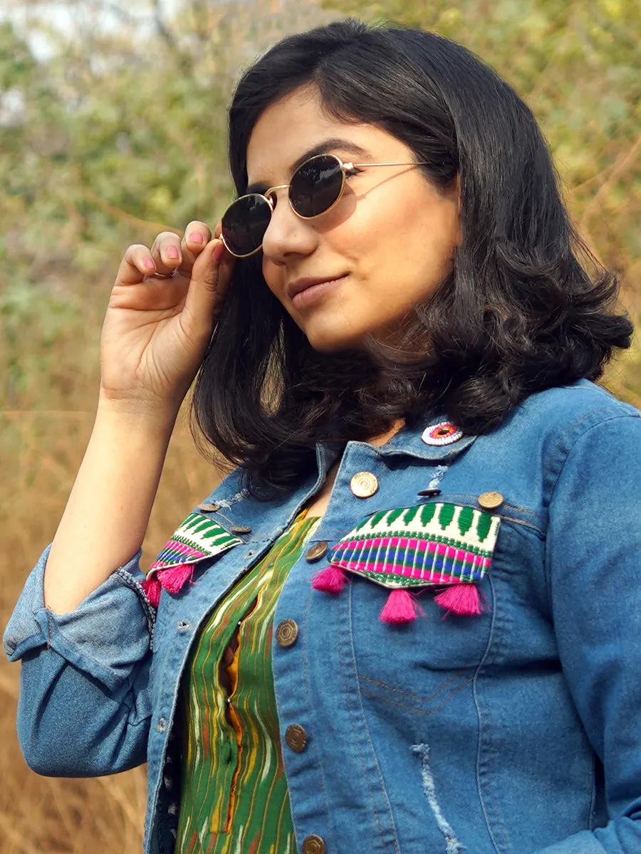 Too Sassy For You Sasswati Denim Jacket (Full Sleeves)