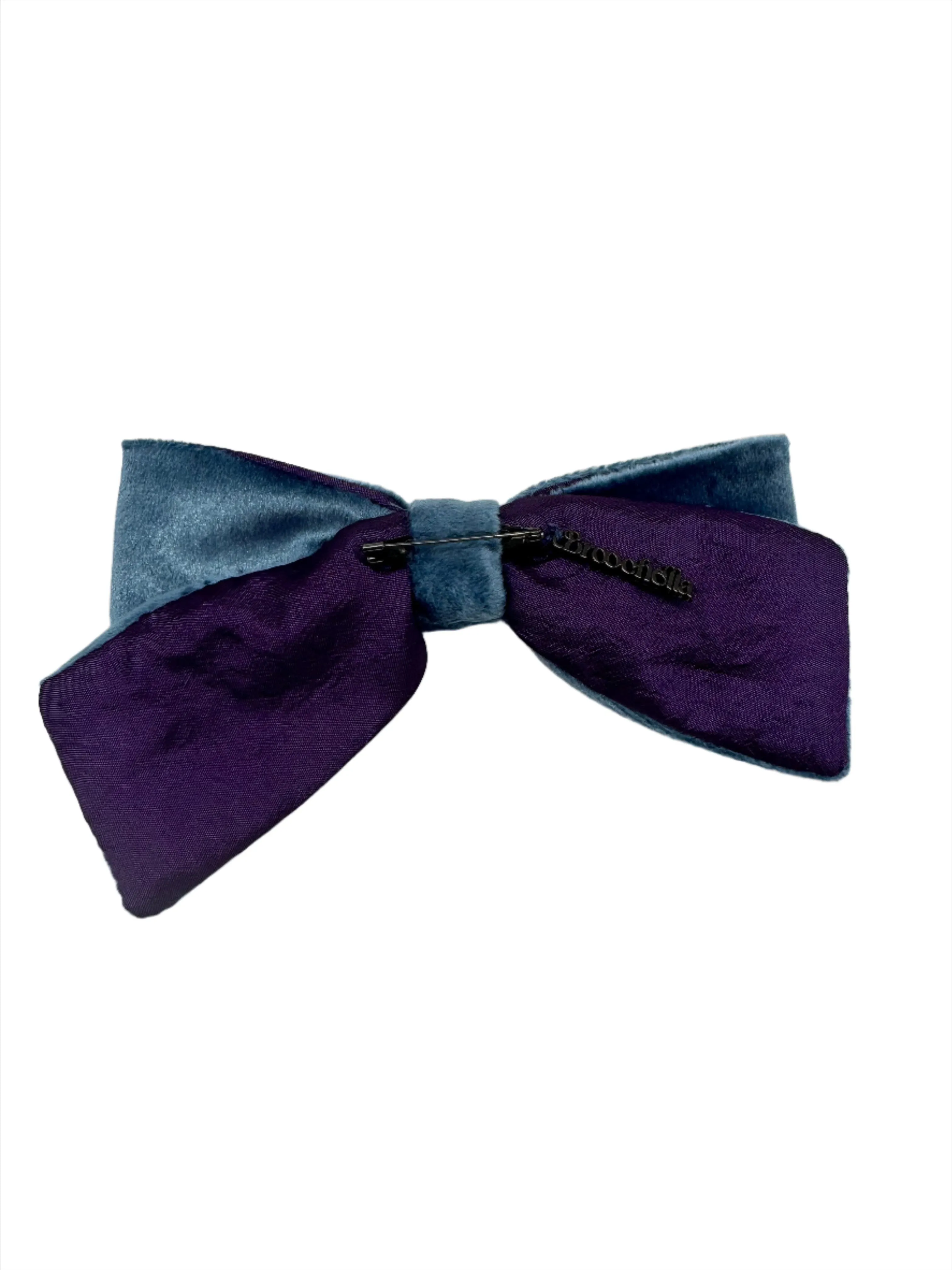 Velvet Bows - Blue/Purple