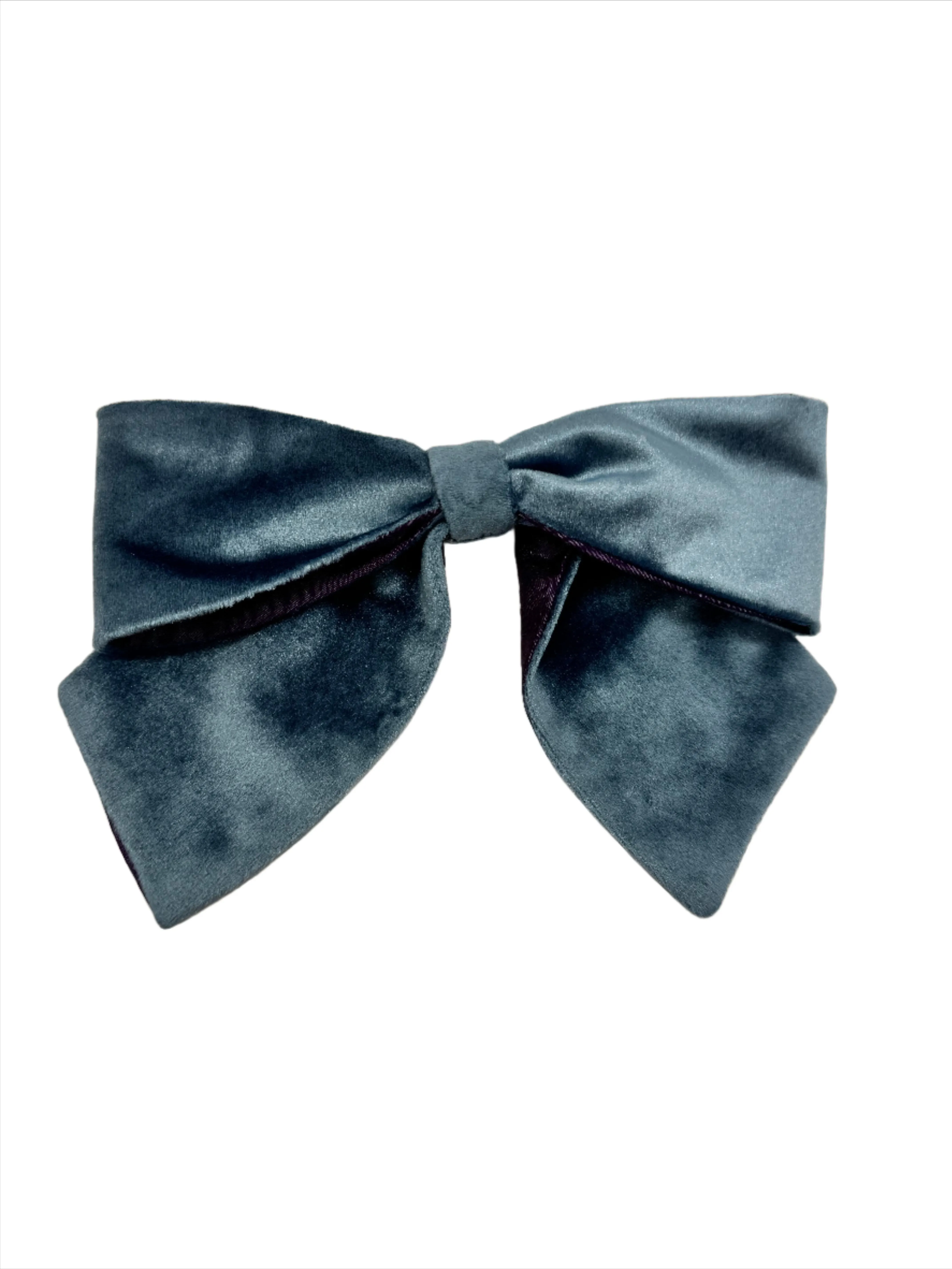 Velvet Bows - Blue/Purple