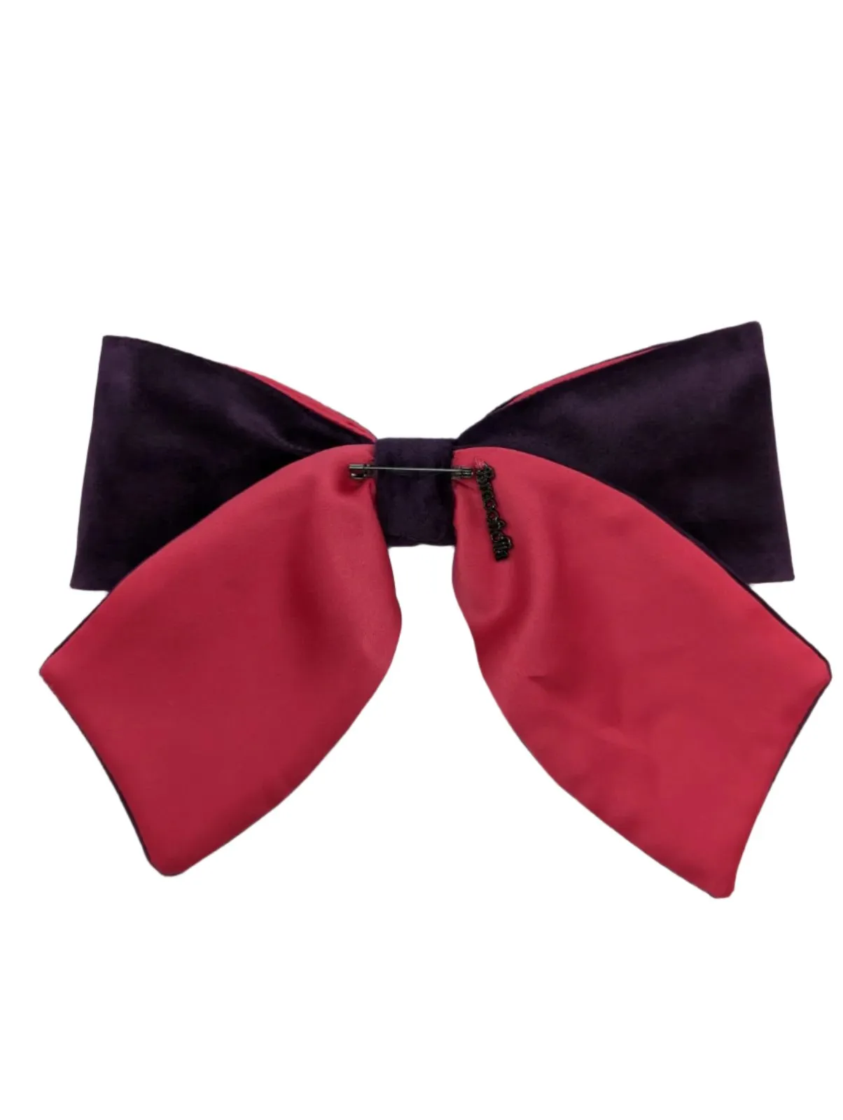 Velvet Bows - Purple/Fuchsia