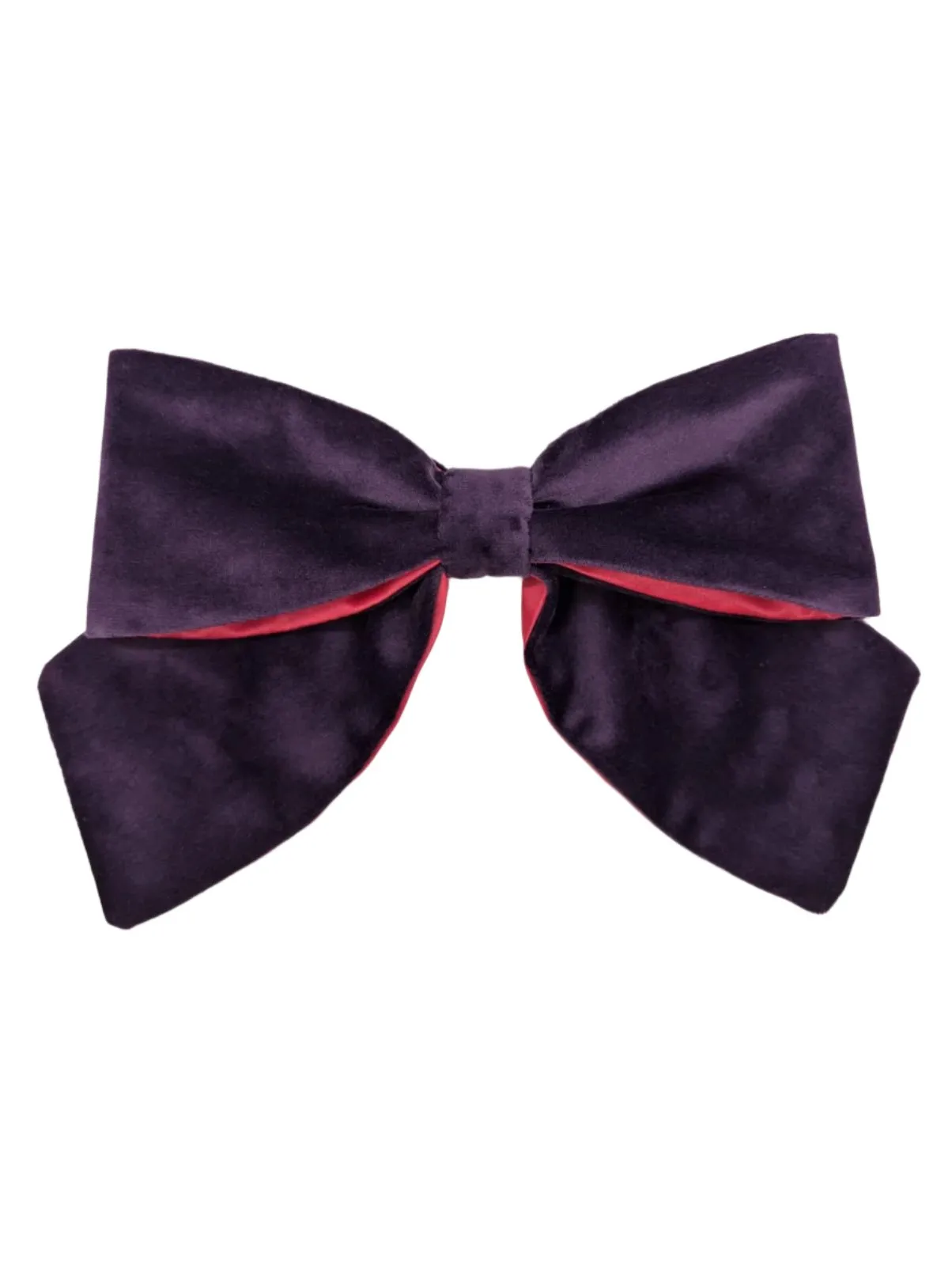 Velvet Bows - Purple/Fuchsia