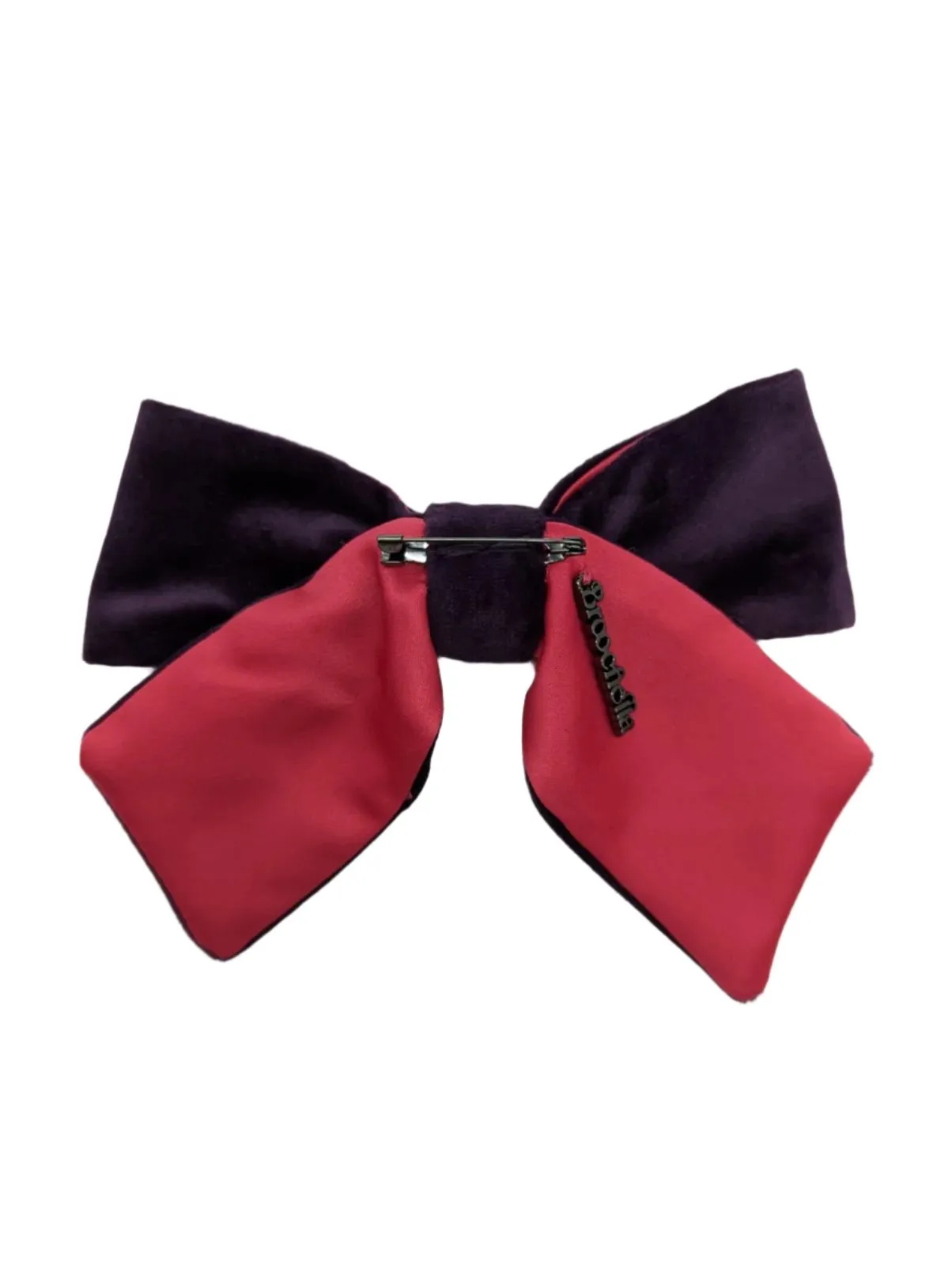 Velvet Bows - Purple/Fuchsia