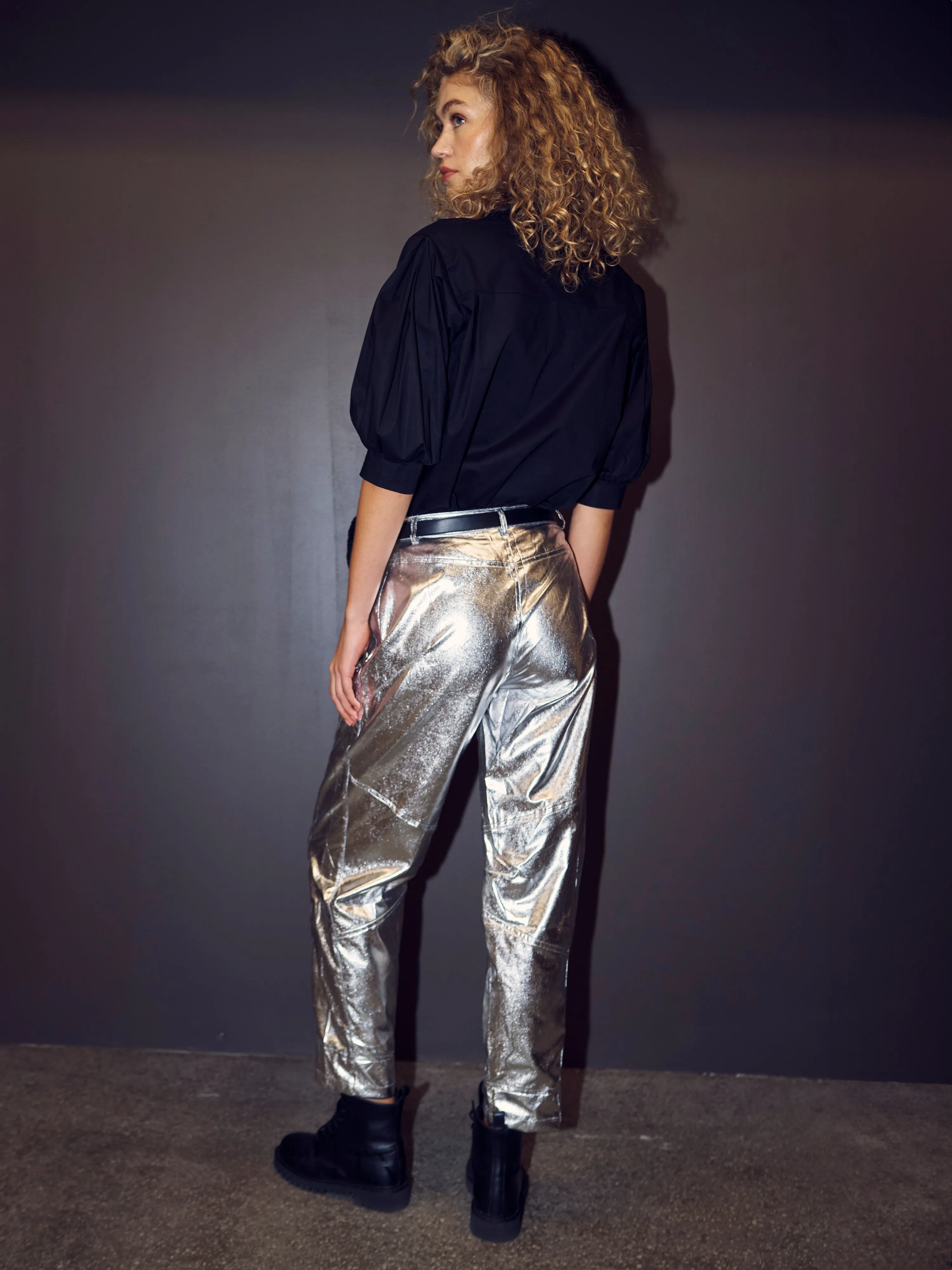 VIOL trousers - Silver